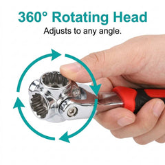 Universal Wrench Multi-Function-Adjustable Spanner for Nuts & Bolts