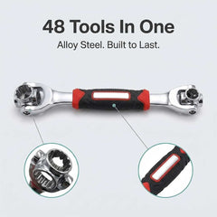 Universal Wrench Multi-Function-Adjustable Spanner for Nuts & Bolts